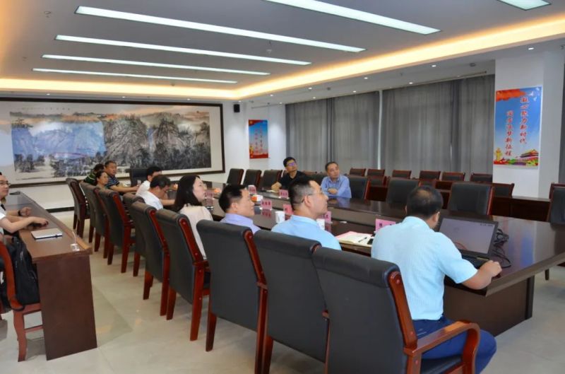 山東省工信局來一滕集團(tuán)調(diào)研數(shù)字建安智能化平臺項(xiàng)目