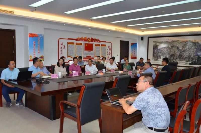 山東省工信局來一滕集團(tuán)調(diào)研數(shù)字建安智能化平臺項(xiàng)目
