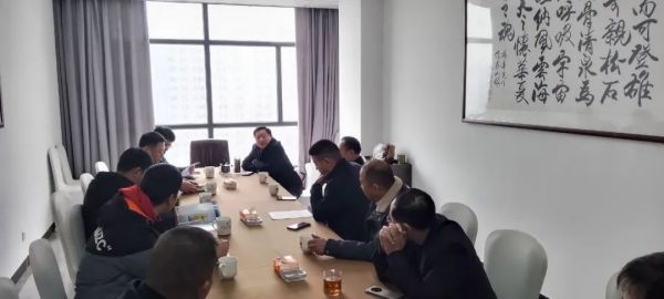 中國(guó)二十二冶山東公司蒞臨一滕建設(shè)集團(tuán)參觀考察